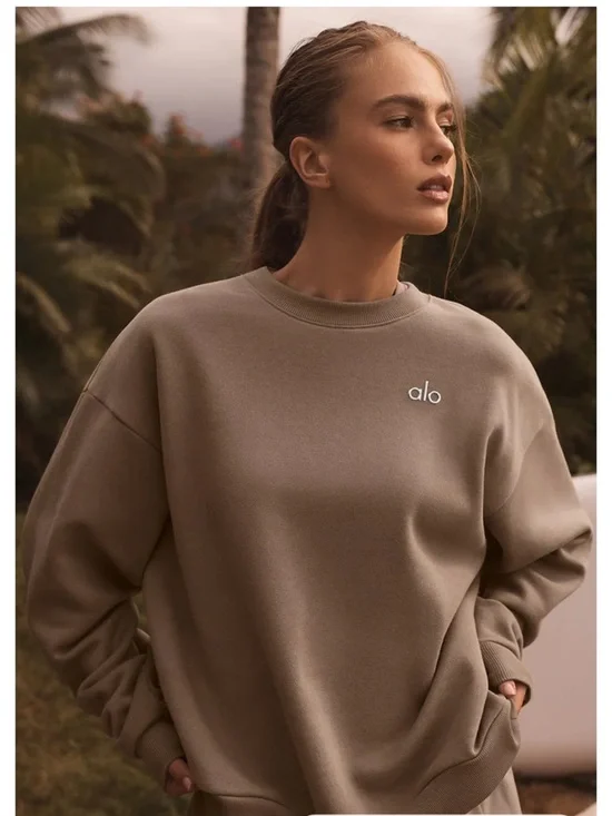 Alo Women's Acolade Crewneck Sweatshirt - Picture 1 of 6